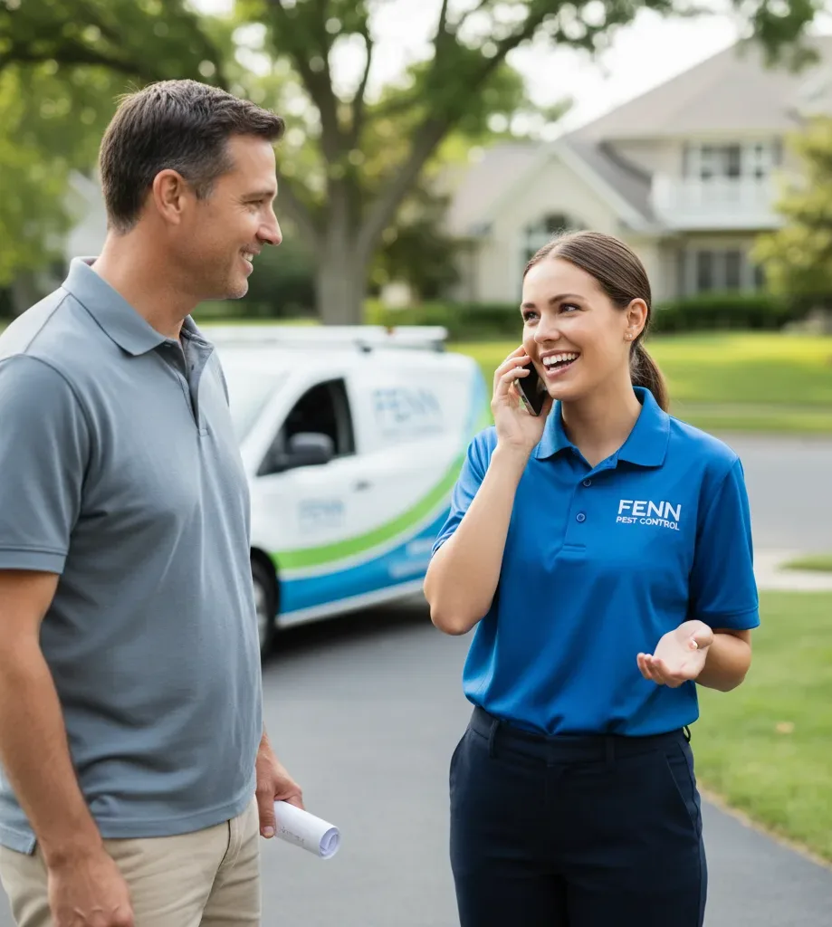 Fenn Pest Control customer support in Roulette